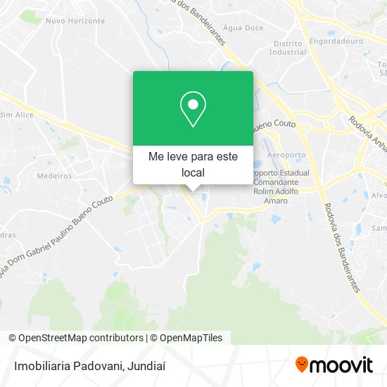 Imobiliaria Padovani mapa