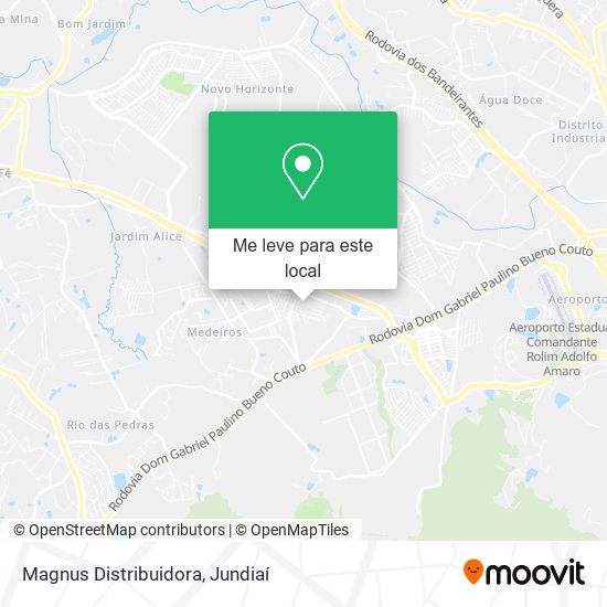 Magnus Distribuidora mapa