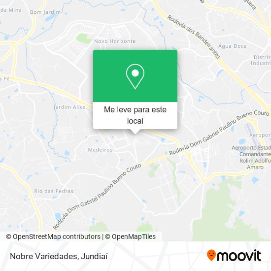 Nobre Variedades mapa