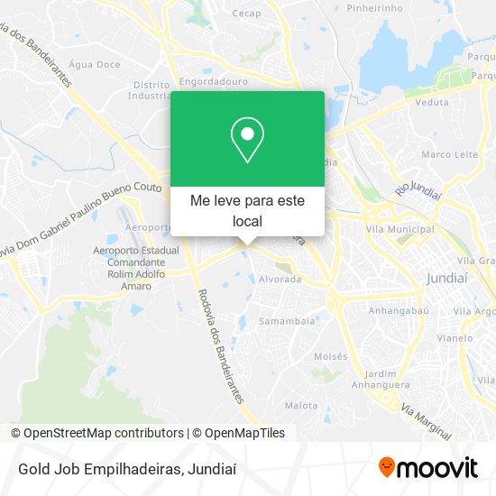 Gold Job Empilhadeiras mapa