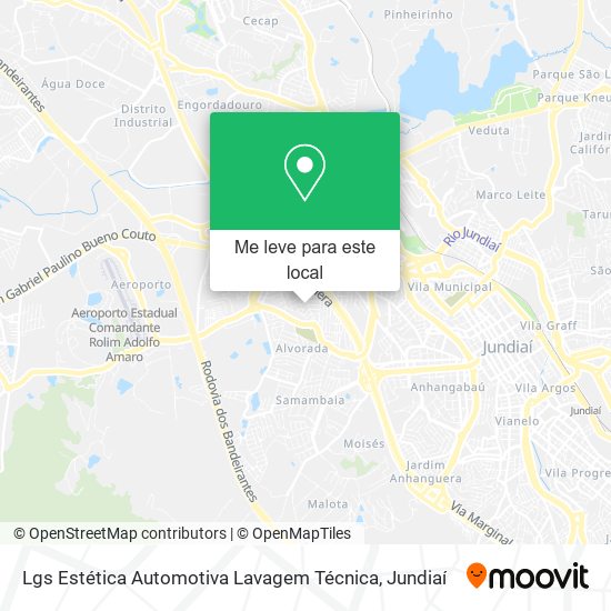 Lgs Estética Automotiva Lavagem Técnica mapa