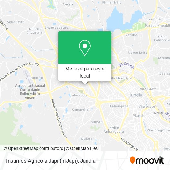 Insumos Agricola Japi (in'Japi) mapa