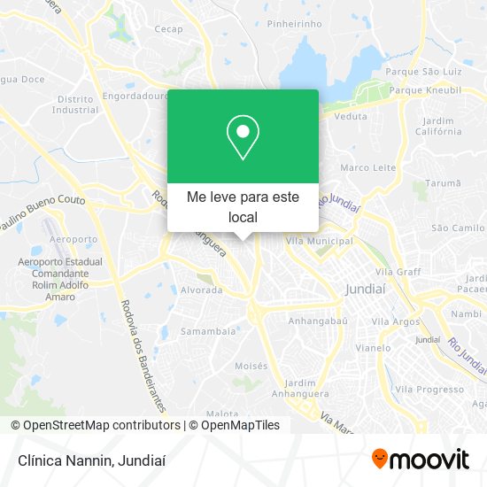 Clínica Nannin mapa