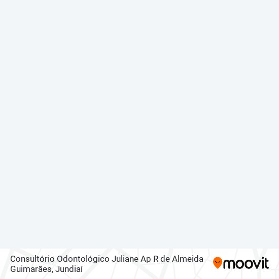 Consultório Odontológico Juliane Ap R de Almeida Guimarães mapa