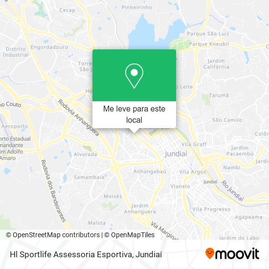 Hl Sportlife Assessoria Esportiva mapa