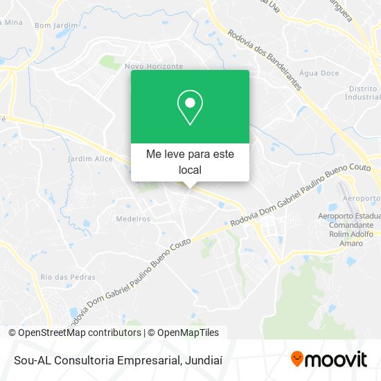 Sou-AL Consultoria Empresarial mapa