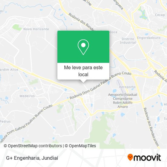 G+ Engenharia mapa