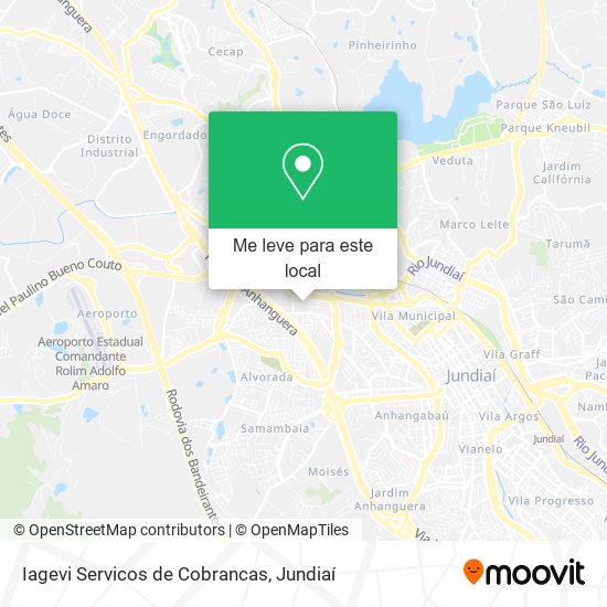 Iagevi Servicos de Cobrancas mapa