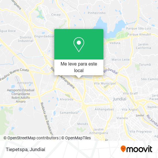 Tiepetspa mapa