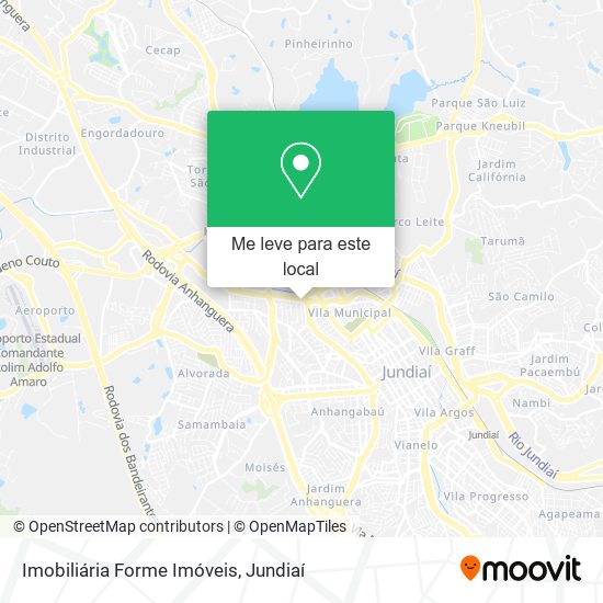 Imobiliária Forme Imóveis mapa