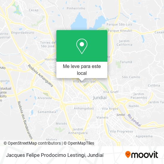 Jacques Felipe Prodocimo Lestingi mapa