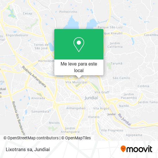 Lixotrans sa mapa