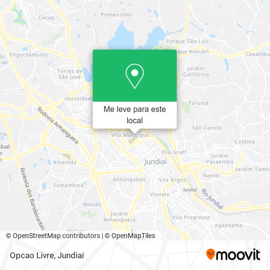 Opcao Livre mapa