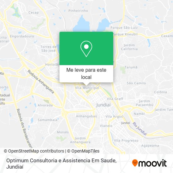 Optimum Consultoria e Assistencia Em Saude mapa