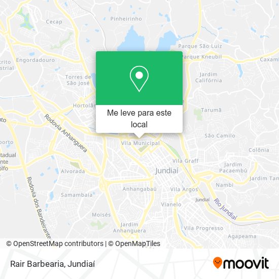 Rair Barbearia mapa