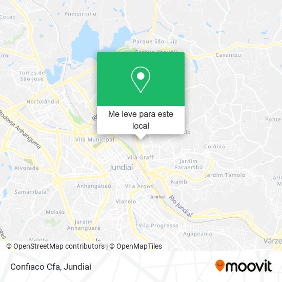 Confiaco Cfa mapa