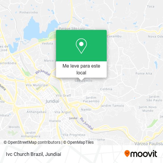 Ivc Church Brazil mapa