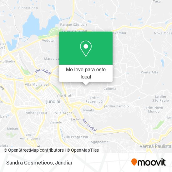 Sandra Cosmeticos mapa