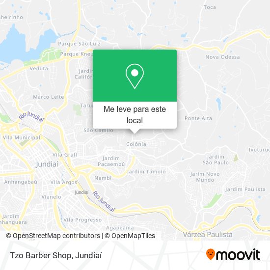 Tzo Barber Shop mapa