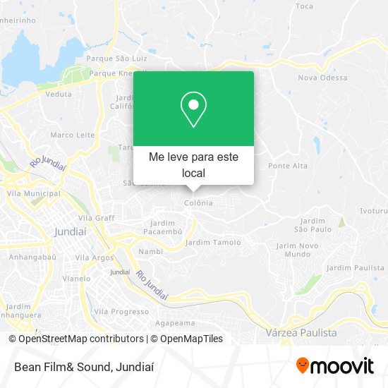 Bean Film& Sound mapa
