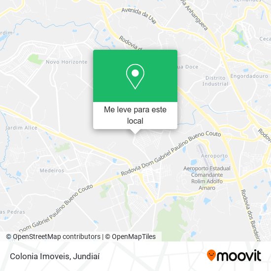 Colonia Imoveis mapa