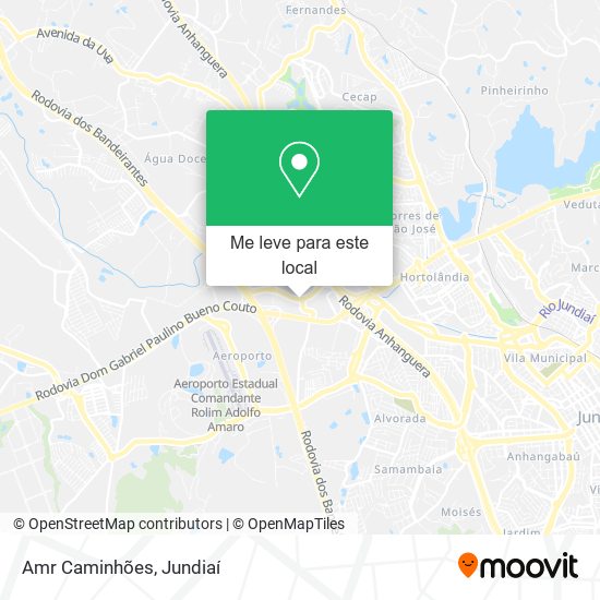 Amr Caminhões mapa