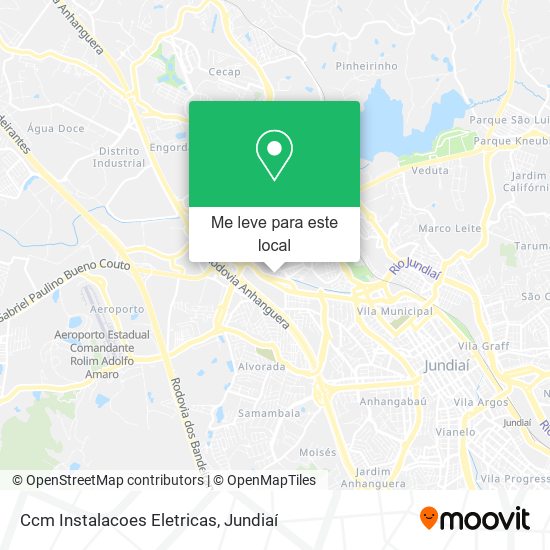 Ccm Instalacoes Eletricas mapa