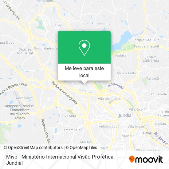 Mivp - Ministério Internacional Visão Profética mapa