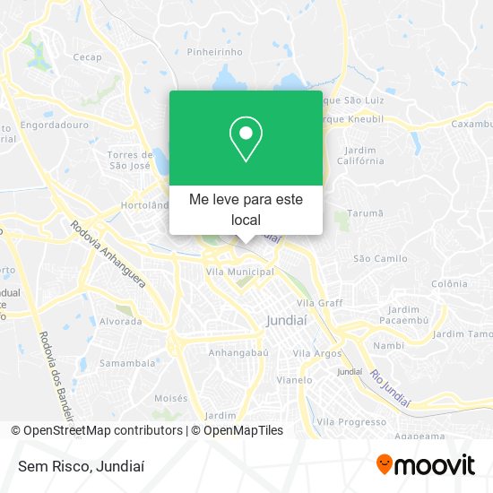 Sem Risco mapa