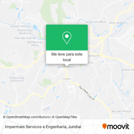 Impermais Servicos e Engenharia mapa