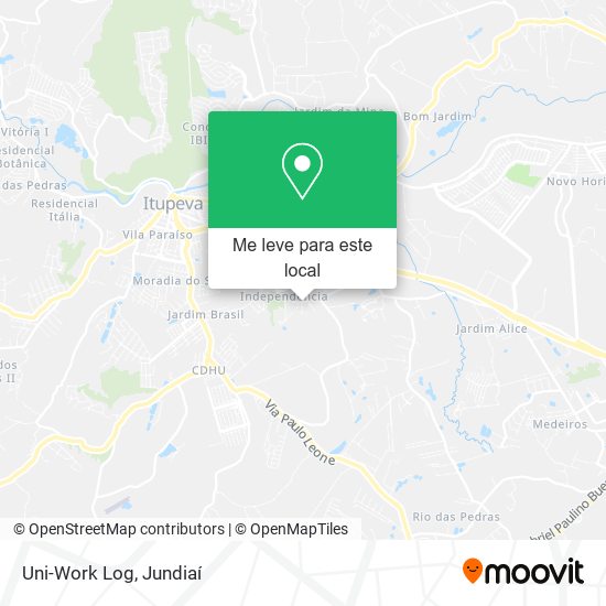 Uni-Work Log mapa