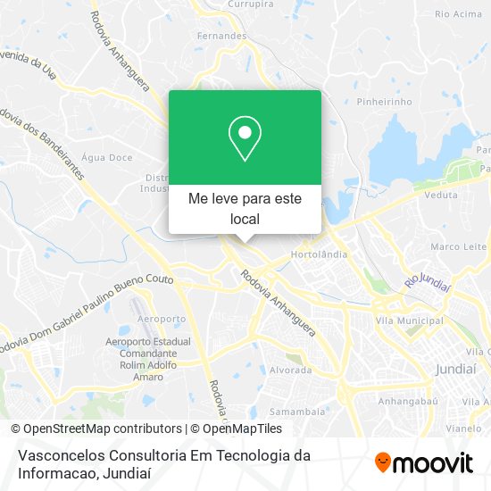 Vasconcelos Consultoria Em Tecnologia da Informacao mapa