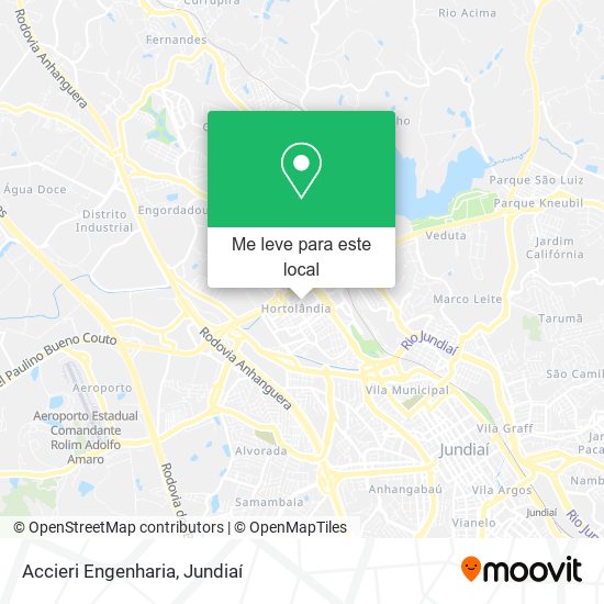 Accieri Engenharia mapa