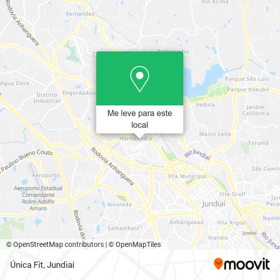 Única Fit mapa