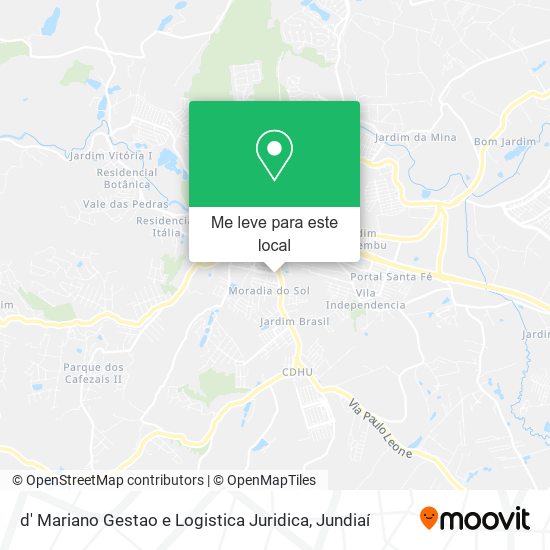 d' Mariano Gestao e Logistica Juridica mapa