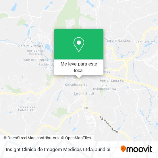 Insight Clínica de Imagem Médicas Ltda mapa