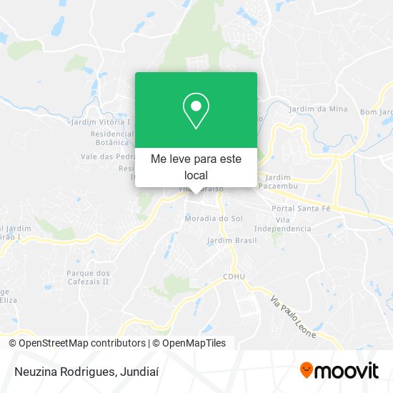 Neuzina Rodrigues mapa