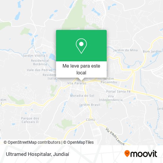 Ultramed Hospitalar mapa