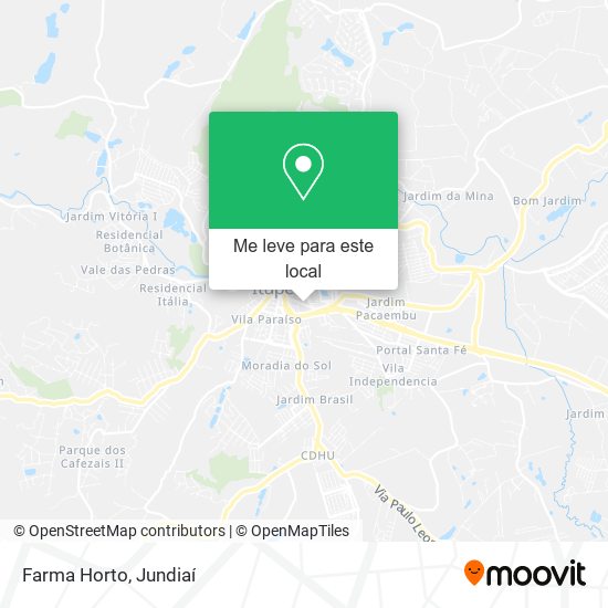 Farma Horto mapa