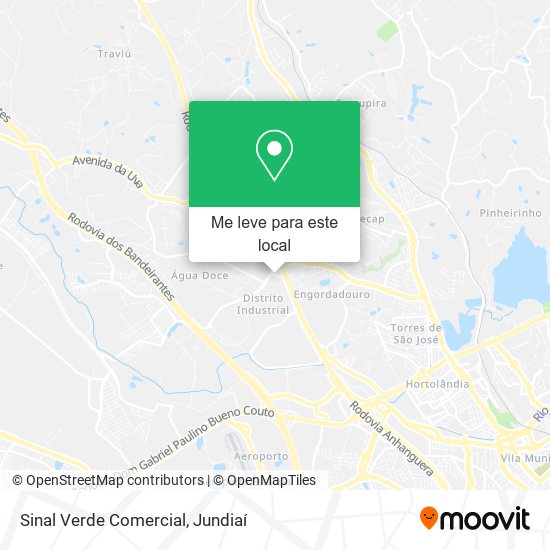 Sinal Verde Comercial mapa