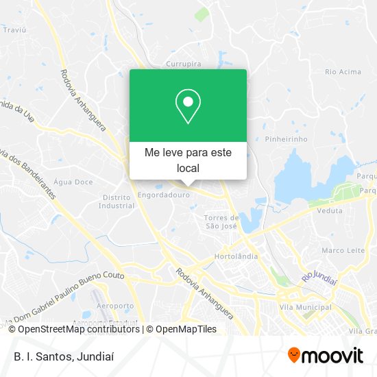 B. I. Santos mapa