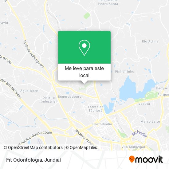 Fit Odontologia mapa