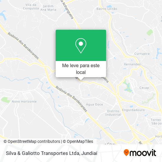 Silva & Galiotto Transportes Ltda mapa
