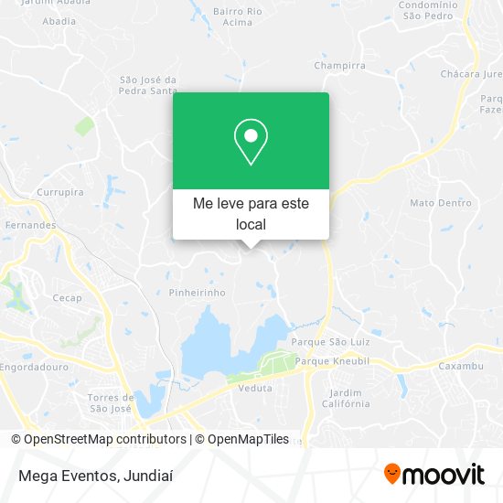 Mega Eventos mapa