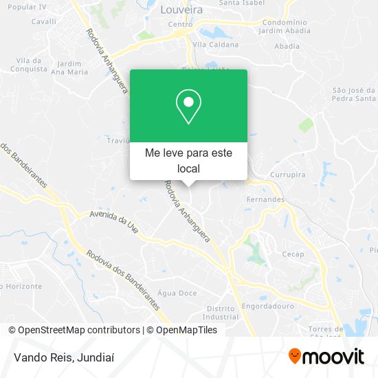 Vando Reis mapa