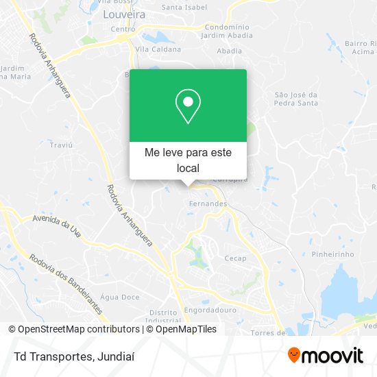 Td Transportes mapa