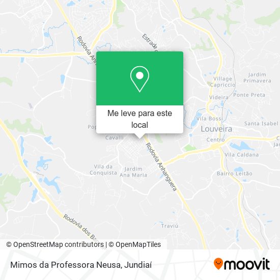 Mimos da Professora Neusa mapa