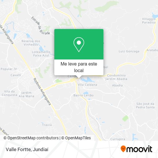 Valle Fortte mapa