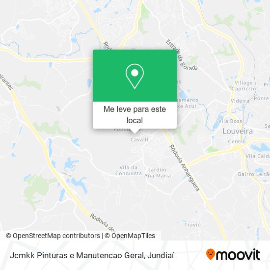 Jcmkk Pinturas e Manutencao Geral mapa