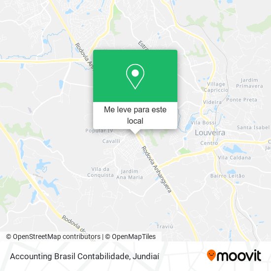 Accounting Brasil Contabilidade mapa